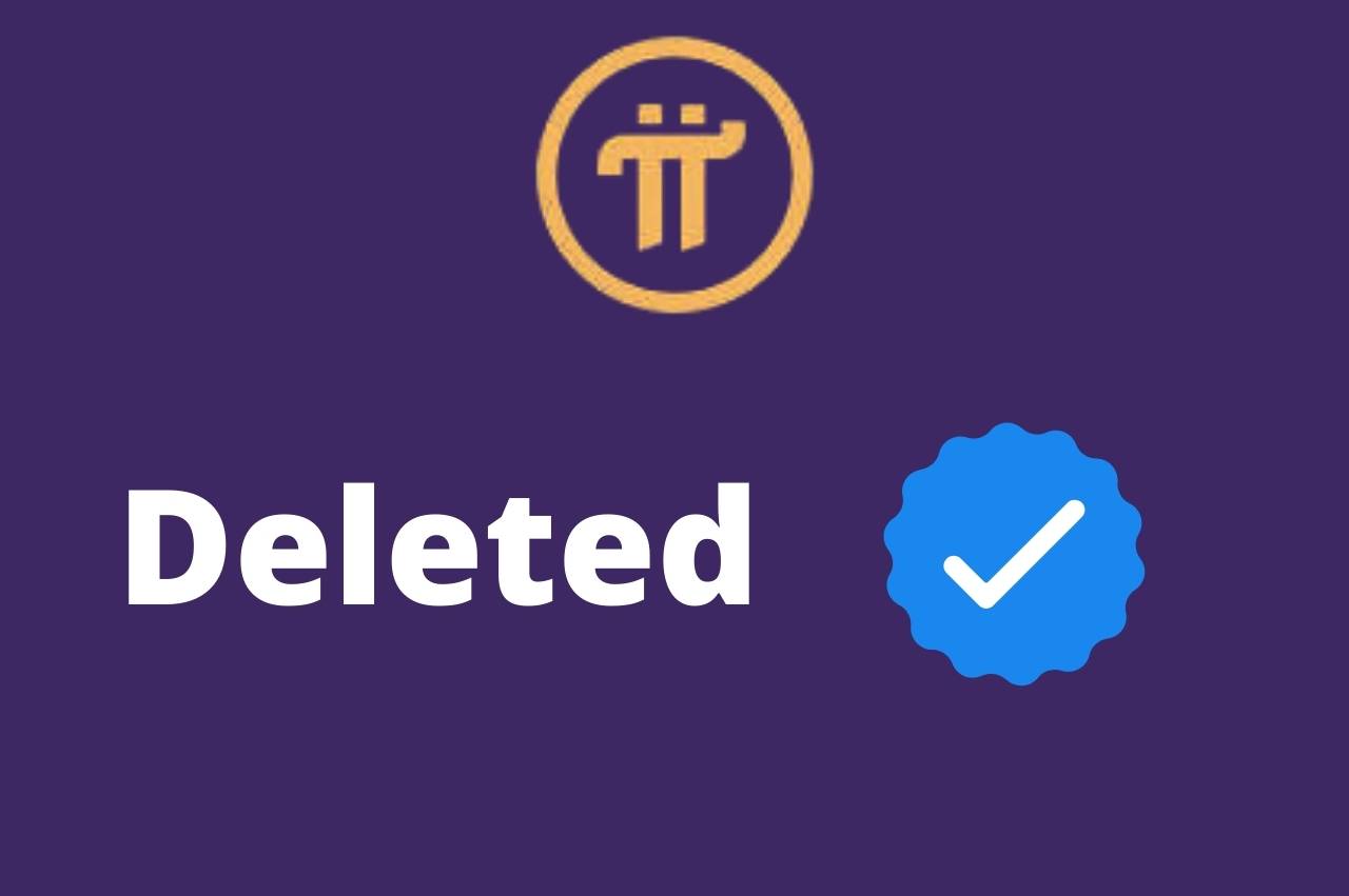 How to delete pi network account