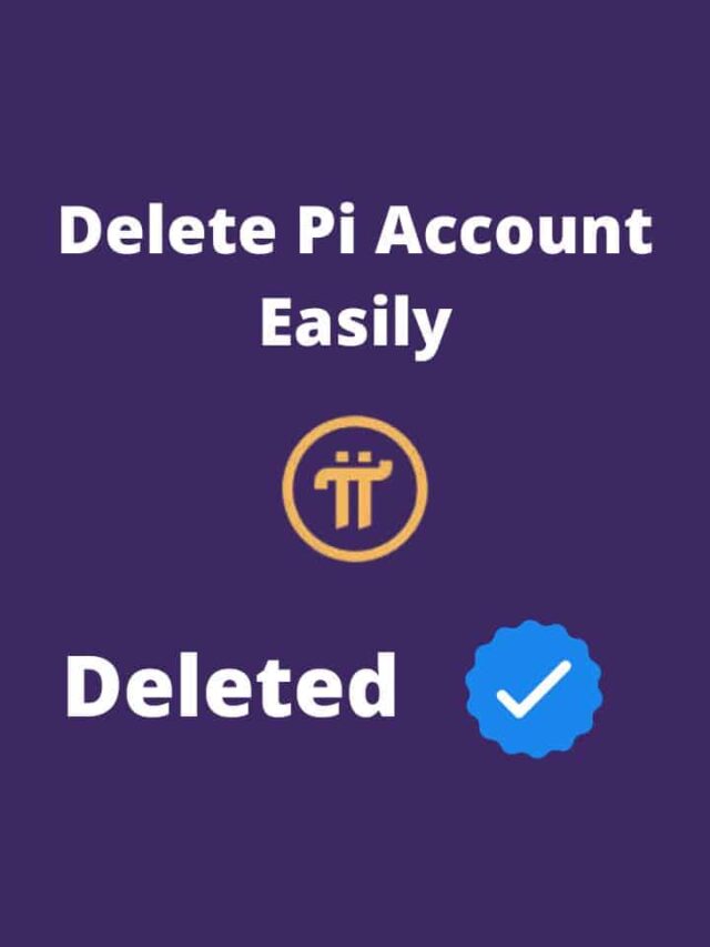 How to delete Pi network Account