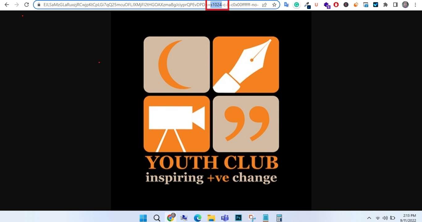 Youth club logo