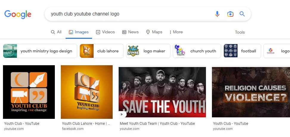 Search Youth club