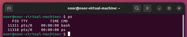 ps command line