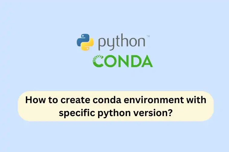 create conda env